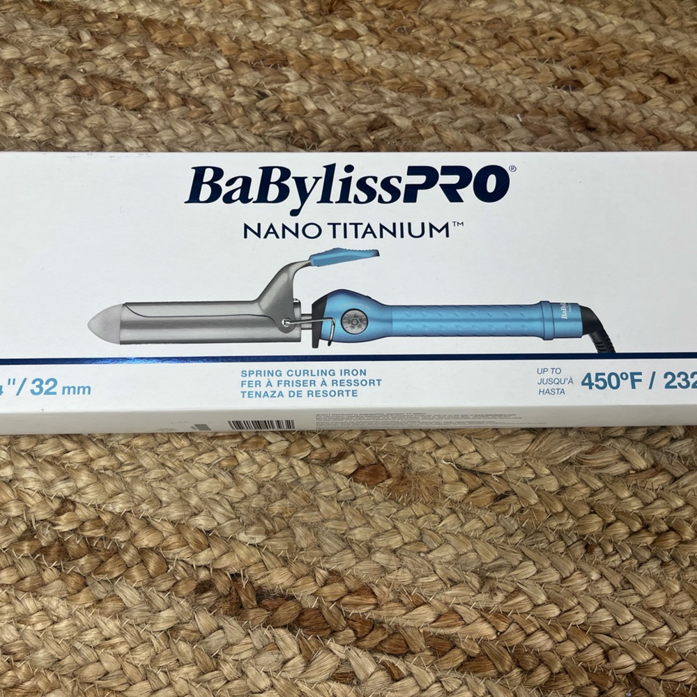 Babyliss pro curling iron